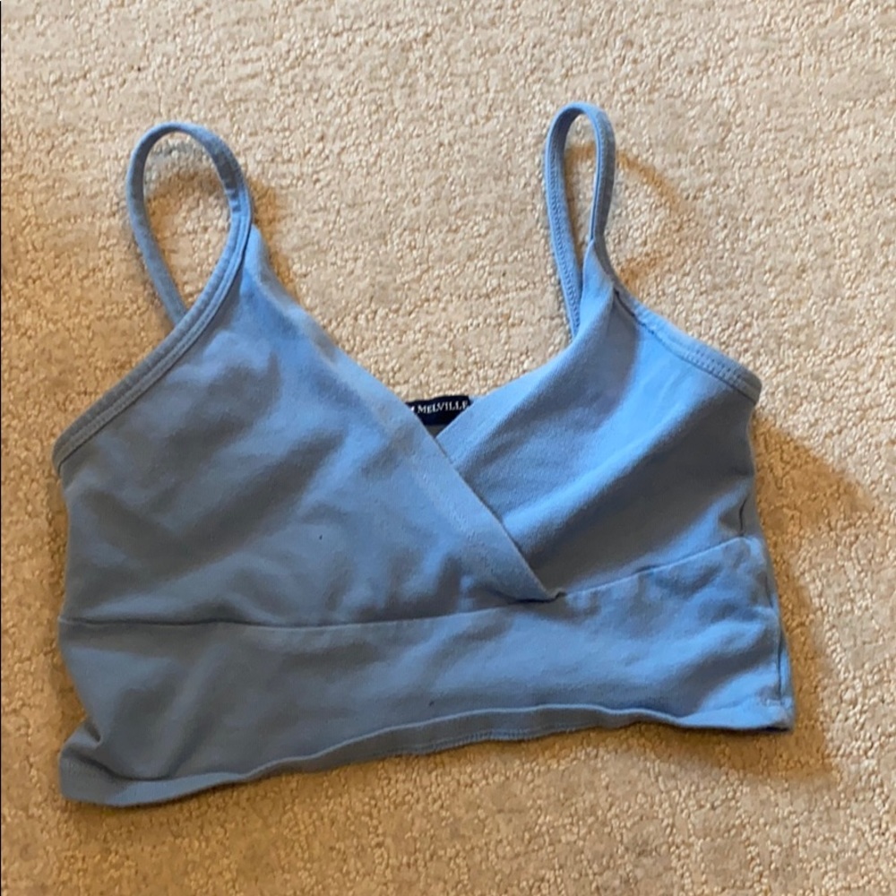 Blue Brandy Top